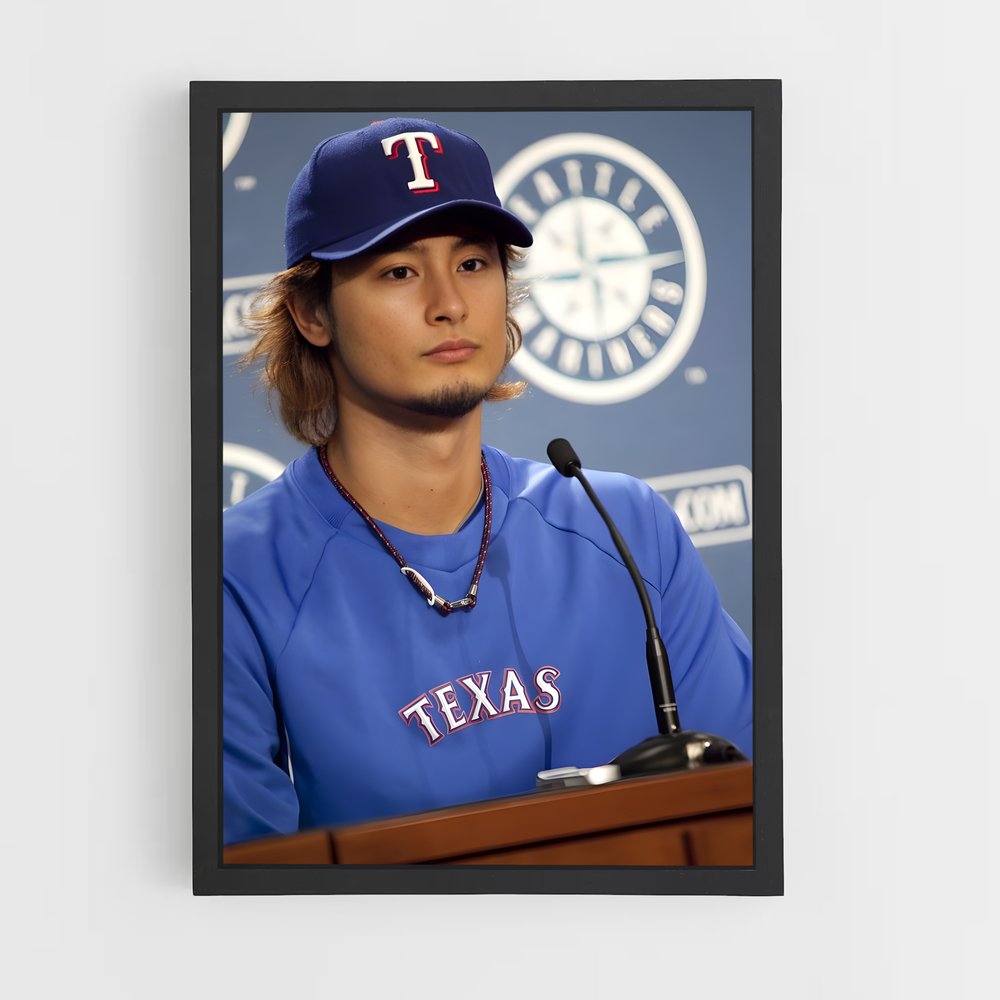 Poster La Voix du Strike – affiche Baseball (vue 2)